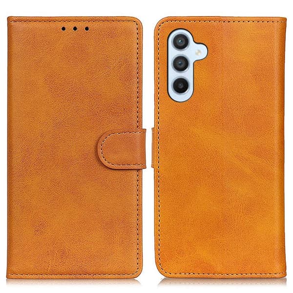 Plånboksfodral för Samsung Galaxy S26 Plus Konstläder Ställ - Brun