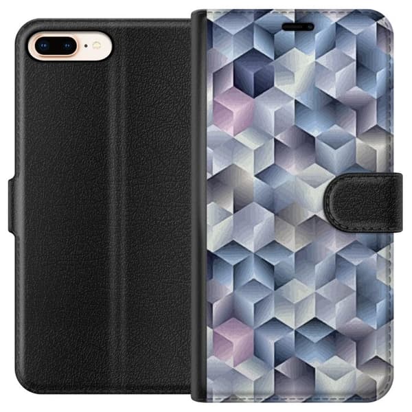 Plånboksfodral till Apple iPhone 8 Plus med Cyklon