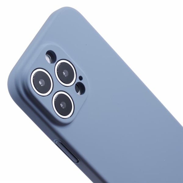 Mobilskal till iPhone 16 Pro Skin-Touch Rubberized PC - Lavendelgrå Grå