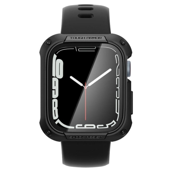 Spigen Apple Watch 7/8 (45mm) Skal Tough Armor - Svart