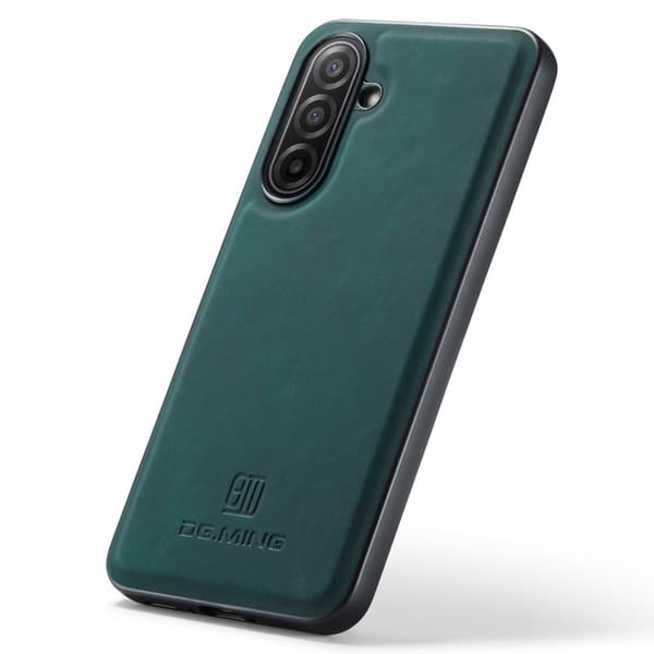 DG.MING Mobilskal till Samsung Galaxy A17 5G PU Läder Grön