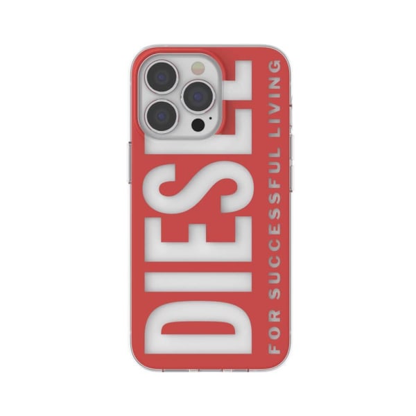 Diesel-grafiikkakuori iPhone 13/13 Prolle punainen / valkoinen White