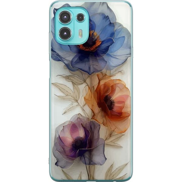 Mobilskal till Motorola Edge 20 Lite med Silkesblommor