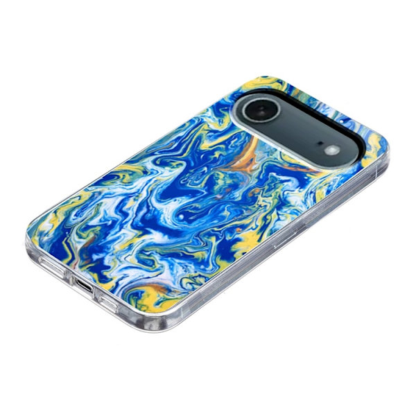 Mobilskal till iPhone Air Marble Pattern Printing Soft - Himmelsblå Blå