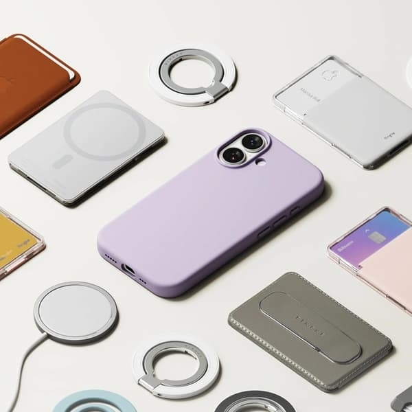 Tech-Protect Mobilskal till iPhone 17 Magsafe Magnetic Silikon - Ljuslila Lila