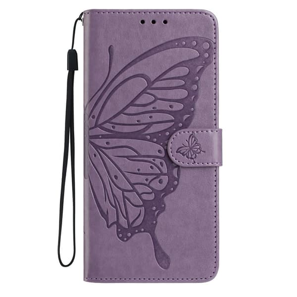 Samsung Galaxy S26 Edge Plånboksfodral Konstläder Flip Skydd - Lila