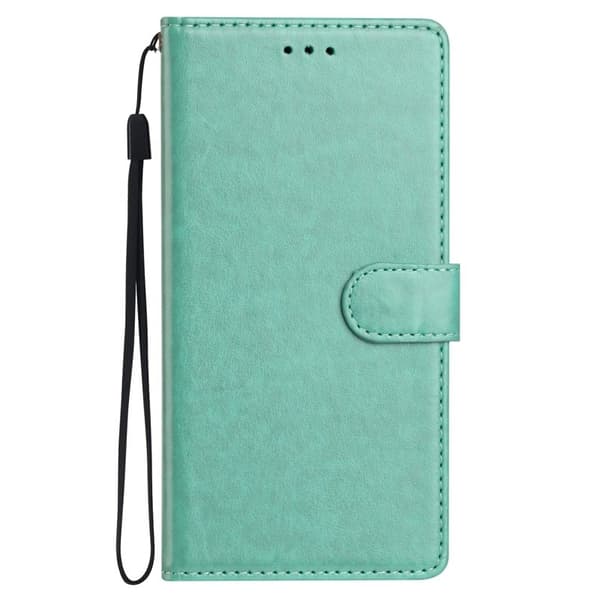 Samsung Galaxy S26 Edge Plånboksfodral Konstläder Ställ - Grön