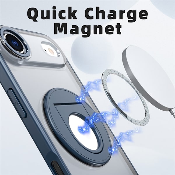 Mobilskal till iPhone Air MagSafe Rotating Kickstand - Blå Blå