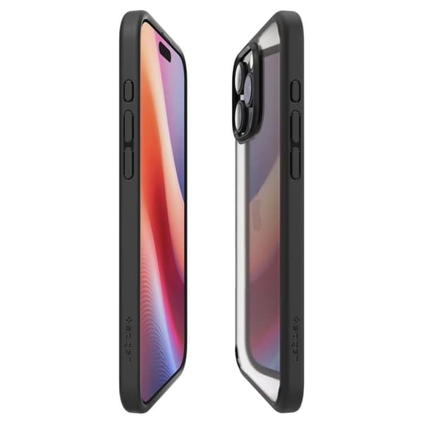 Spigen Mobilskal till iPhone 16 Pro Ultra Hybrid - Matt Svart Svart