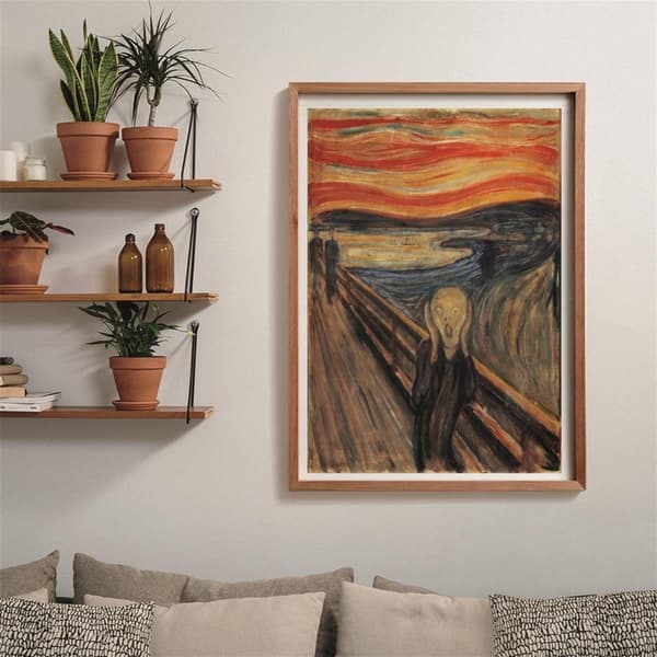 CLEMENTONI Pussel 1000 Pcs CB Museum Munch "The Scream"