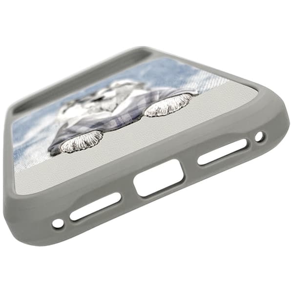 Nimmy Mobilskal För iPhone 17 Pro MagSafe Gentle Pets Series Dog - Grå Grå