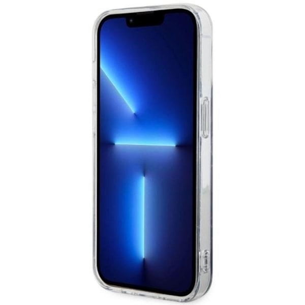 Guess iPhone 14 Pro Max Mobilskal MagSafe Marble - Svart Svart