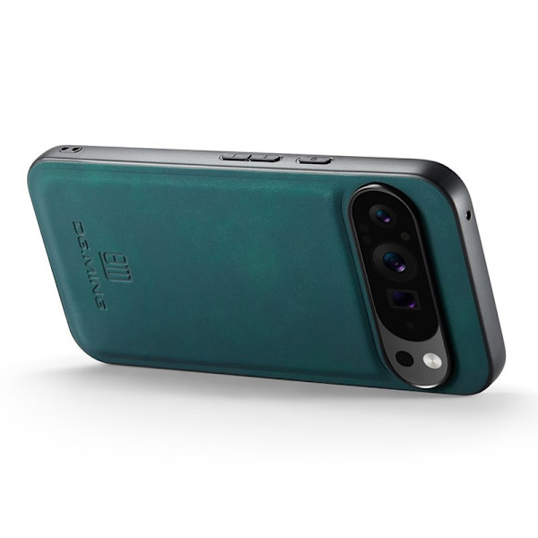 DG.MING Mobilskal till Google Pixel 10 Pro XL PU Läder Grön