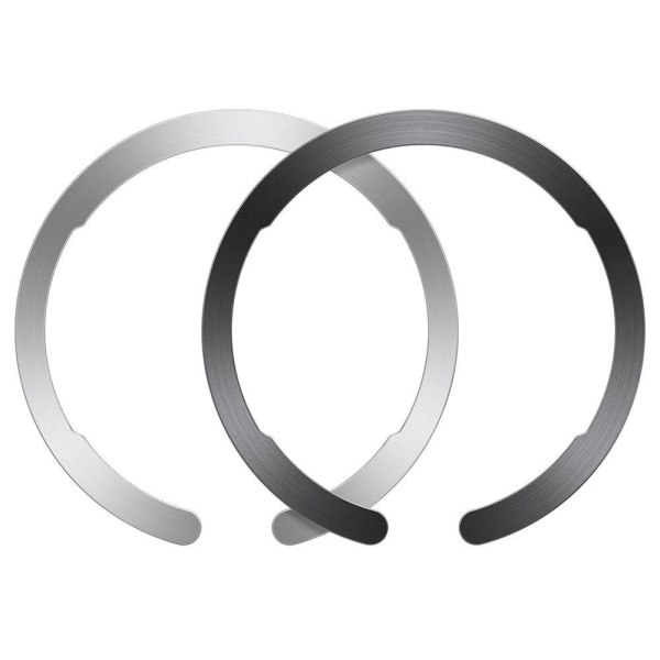 ESR - Halolock Magsafe Universal Magnetic Ring - Sort & Sølv Black