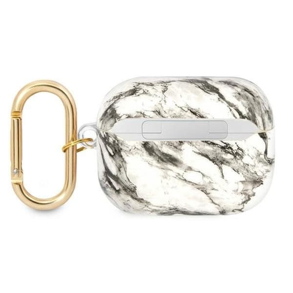 Guess Airpods Pro Skal Marble Strap Collection - Grå Grå