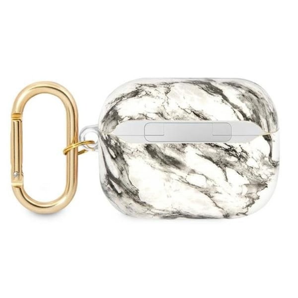 Guess Airpods Pro Skal Marble Strap Collection - Harmaa Grå