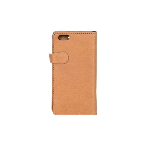 GEAR Buffalo aitoa nahkaa oleva lompakkokotelo iPhone 6 / 6S - konjakki