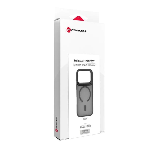 Forcell Mobilskal Magsafe För iPhone 17 Pro Max Shadow Stand - Svart