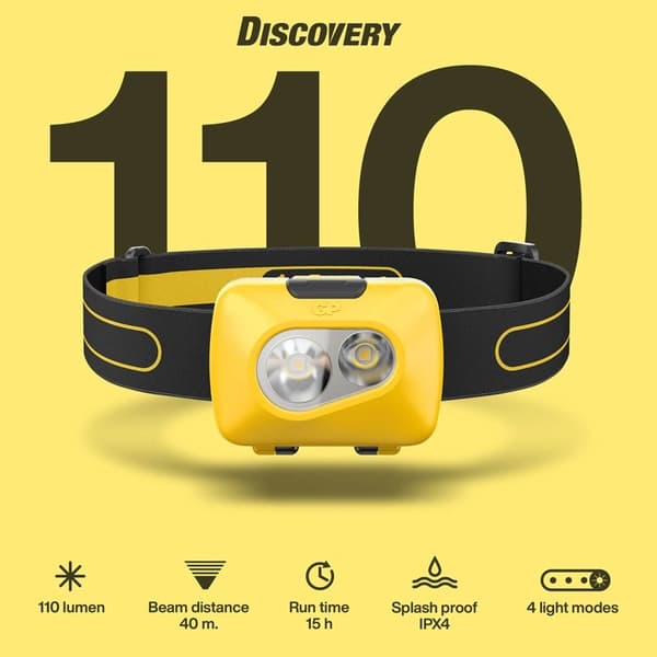 GP Pannlampa Discovery CH42 110lm