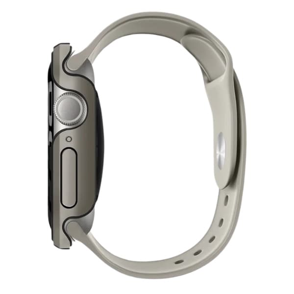 UNIQ Apple Watch 10 (46mm) Etui Valencia - Sølv