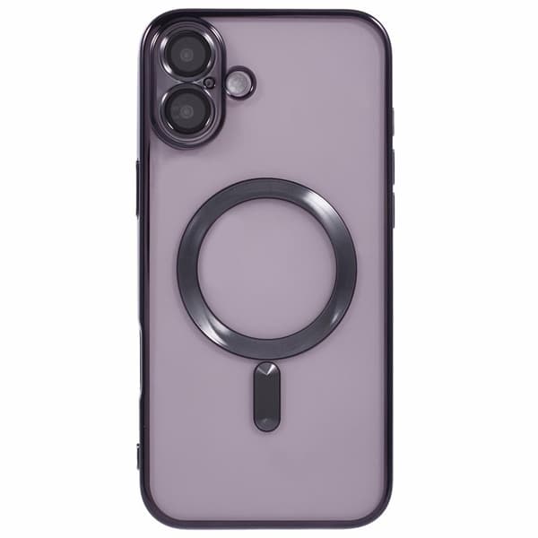 X-LEVEL Mobilskal till iPhone 16 Plus Magnetiskt TPU Svart