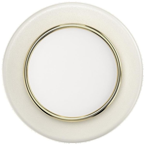 Popsocket MagSafe Grip Round Luxe kokoscreme emalje Beige