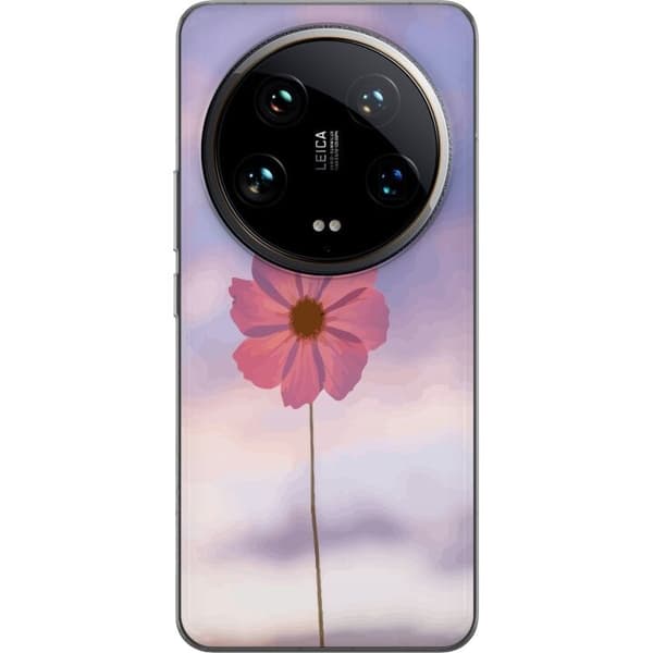 Mobilskal till Xiaomi 14 Ultra med Rosa blomma
