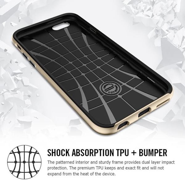 SPIGEN Neo Hybrid Skal till Apple iPhone 6(S) Plus (Röd) Röd