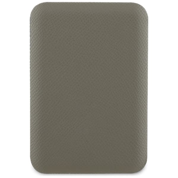Guess MagSafe Trådlös Power Bank 5000mAh 15W USB-C Grained Triangle Inductive Brun