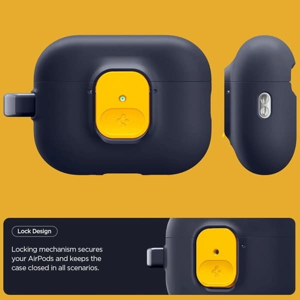 Spigen Apple Airpods Pro 3 Skal Nano Pop - Marinblå Blå
