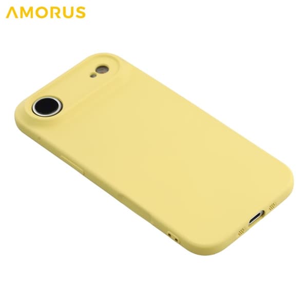 AMORUS Mobilskal till iPhone Air Precise Cutouts TPU Fiber - Gul Gul