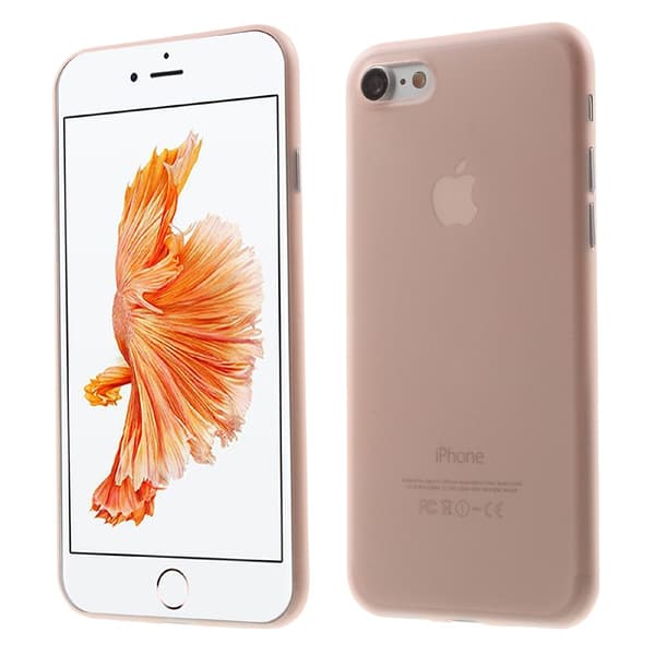 Ultra-thin 0.3mm Mobilskal till iPhone 7/8/SE 2020 - Rosa Rosa