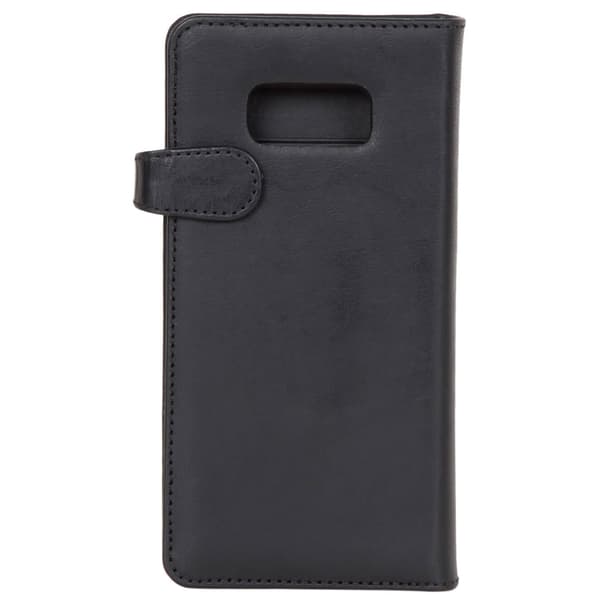 BUFFALO Lompakkokotelo nahkaa Samsung S8 - Musta Black