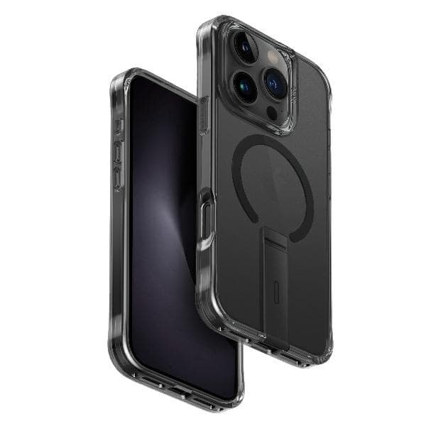 UNIQ Mobilskal till iPhone 16 Pro Eleva Vertica Stativ - Svart Svart