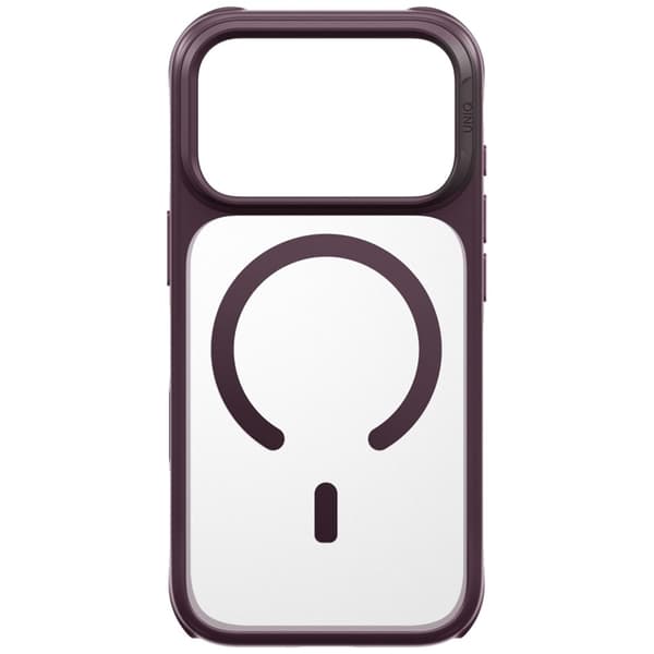 Uniq Mobilskal för iPhone 18 Pro Max/17 Pro Max MagSafe Veren - Burgundy