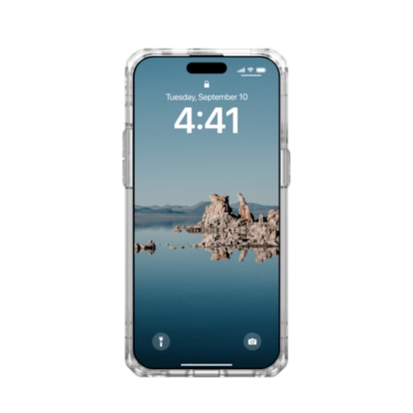 UAG iPhone 15 Plus Mobilskal Magsafe Plyo - Ice/Silver