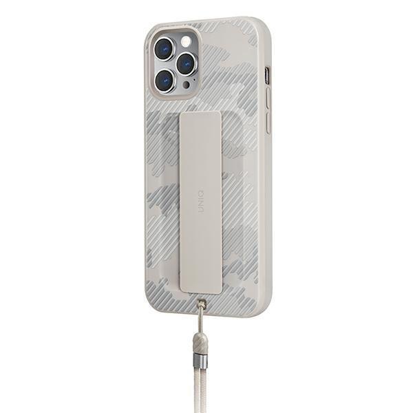 UNIQ Etui Heldro Skal iPhone 12 Pro Max - Ivory Camo