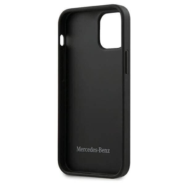 Mercedes Case skal iPhone 12 mini 5.4" Wave Line Svart Svart