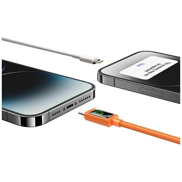 USAMS USB-C till Lightning 30W Kabel 1.2m SJ774 - Orange Orange