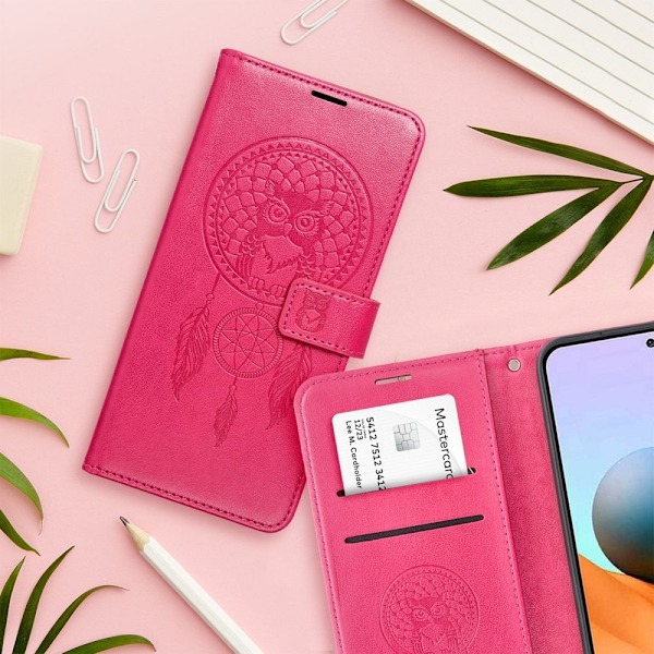 Xiaomi Redmi 12C Plånboksfodral Mezzo Dream Catcher -Rosa