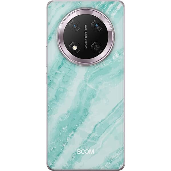 Telefontaske til Honor Magic7 Lite med Mint Marmor
