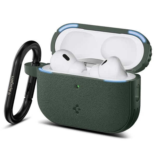 Spigen Apple Airpods Pro 3 Taske Vault - Midnatgrøn Grön