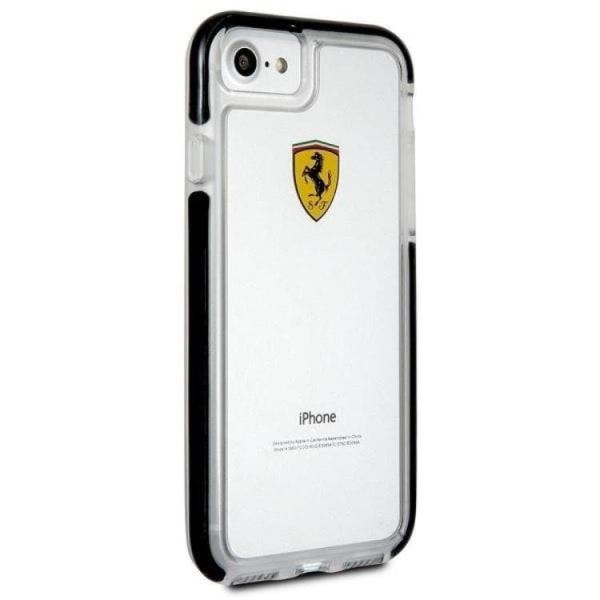 Ferrari iPhone 7/8/SE (2020/2022) Skal Shockproof - Transparent