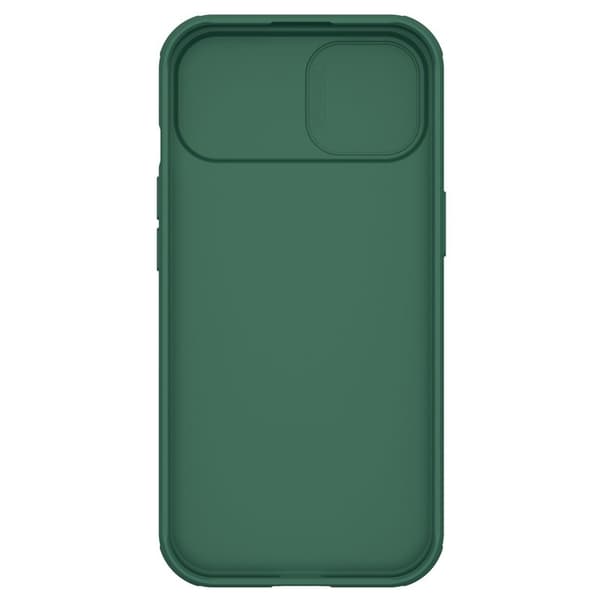 NILLKIN CamShield Pro Mobilskal till iPhone 15 med Kamera Lock - Grön