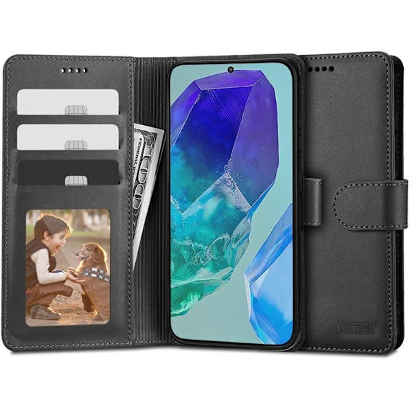 Tech-Protect Galaxy M15 Plånboksfodral - Svart Svart