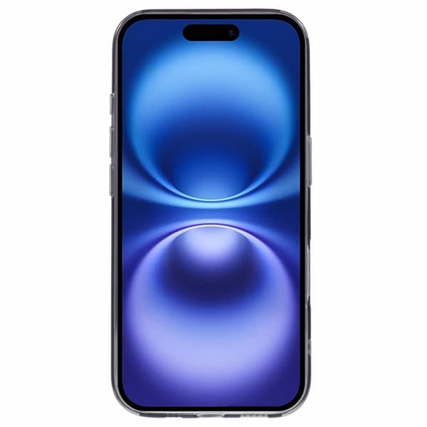 X-LEVEL Mobilskal till iPhone 16 Matte TempeRöd Glass TPU Svart