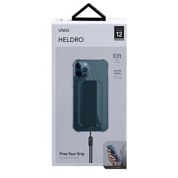 UNIQ Case Heldro Cover iPhone 12 Pro Max - Läpinäkyvä