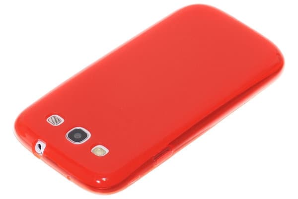 Etui Cover FlexiCase til Samsung Galaxy S3 i9300 (Rød) Red