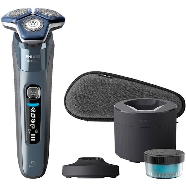 Philips Rakapparat Serie 7000 Quick Clean Pod S7882 Blå