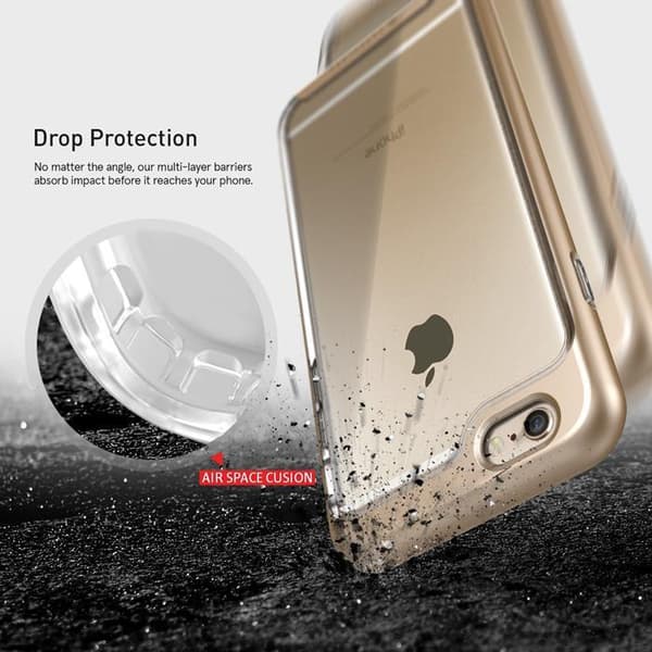Caseology SkyFall Skal till Apple iPhone 6(S) Plus  - Gold Guld